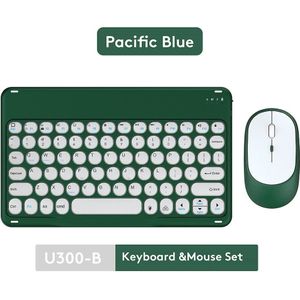 10Inch Bluetooth Toetsenbord Voor Ipad Mini Bluetooth Draadloze Toetsenbord En Muis Voor Samsung Xiaomi Ipad