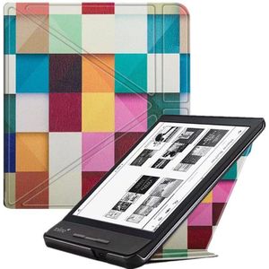 Case Voor Alle 7 ""Kobo Libra H2O Ebooks Pu Lederen Multi-Angle Stand Cover Voor tolino Vision 5 Auto Sleep/Wake + Stylus