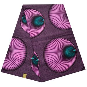 Tissue Afrikaanse Wax Print Stof Voor Naaien Maxi Dress Party Nigeriaanse Ghana Super Echte Wax Pagne Doek Door De yard Katoen