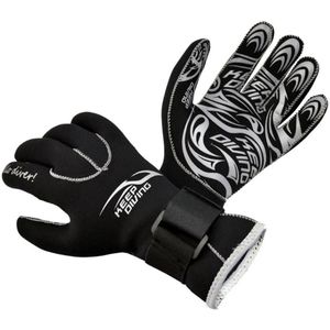 Mounchain Duiken Unisex 3Mm Neopreen Duiken Handschoenen Anti Scratch Keep Warme Hand Protector Handschoenen Zwart