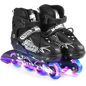 Verstelbare Inline Skates Met Verhelderend Wielen Schaatsen Outdoor Skates Voor Kinderen Jongens Meisjes Dames Rolschaatsen Schoenen