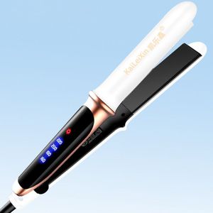 Fast Heat Curling Iron Hair Straightener Temperature Adjustment Flat Ceramic Heating Hair Straightening Iron Stylin