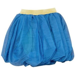 1435C Meisje Overhemd Voorjaar 2022 Kinderen Schattige Konijn Geborduurde Shirt Meisje Westerse Stijl Revers Jas Blauw Rok Outfits