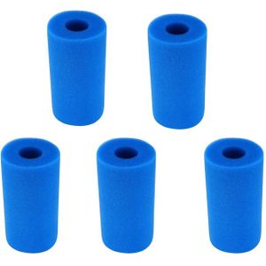 -5Pcs Foam Filter Spons Voor Intex Type Een Herbruikbare Wasbare Zwembad Aquarium Filter Accessoires