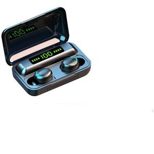 Hussain Draadloze Hoofdtelefoon Tws Bluetooth 5.0 Koptelefoon 9D Hifi Stereo Waterdichte Sport Draadloze Koptelefoon Telefoon Headset