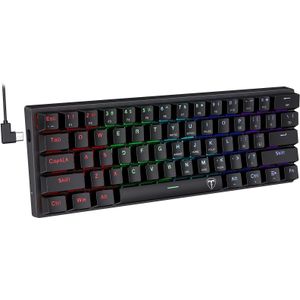 Victsing PC356 Rgb Bedraad Mechanische Toetsenbord PC278 8000Dpi Bedrade Gaming Muis Set Geschikt Voor Toetsenbord En Muis Gamers