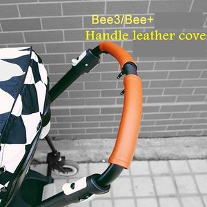 Bugaboo Kinderwagen Handvat Lederen Beschermhoes Cover Voor Leuning Fit Bugaboo Bee/Bee 3 Bee Plus Kinderwagen Armsteun accessoires