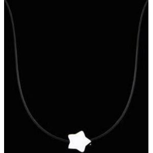 Cubic Star Collier Femme Vislijn Transparante Onzichtbare Ketting Strass Choker Ketting Voor Vrouwelijke Vrouwen