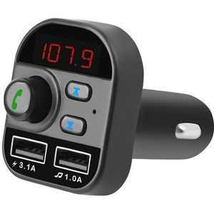 Fm-zender Aux Modulator Bluetooth Handsfree Car Kit Car Audio MP3 Speler Met Quick Charge Dual Usb Car Charger