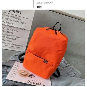 Rugzakken Vrouwen Solid Kleurrijke Oxford Leisure Rits Eenvoudige Unisex Koppels Studenten Preppy Rugzak Reistas Mode Ulzzang