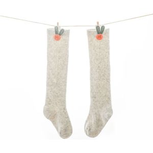 Leuke Baby Sokken Zachte Katoenen Zomer Mesh Baby Meisjes Knie Hoge Sokken Voor Jongens Effen Kleur Elastische Peuter Kids Lange sokken 1-3 Jaar