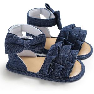 Zomer Kind Baby Meisje Sandalen Leuke Bloem Bows Hoge Hulp Zachte Zool Schoenen Prewalker Pasgeboren-18 Maanden Anti- slip Kwastje Paragraaf