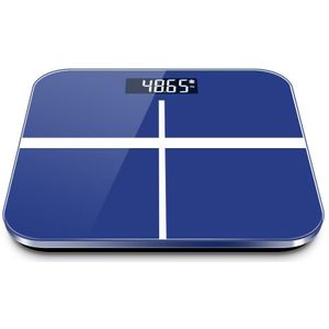 Badkamer Weegschaal Floor Schaal Body Digitale Elektronische Schaal Gehard Glas Led Display Huishoudelijke Blauw Weegschalen