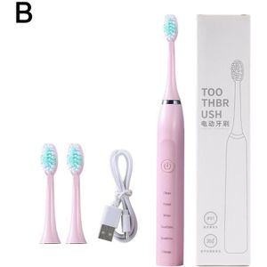Sonic Elektrische Tandenborstel Smart Elektrische Tandenborstel Usb Oplaadbare Automatische Mannelijke En Vrouwelijke Paar Tandenborstel Set
