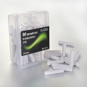 Handige Elektrische Gum Kit Batterij Aangedreven Automatische Voor Potlood Met 10 Vullingen Rubber