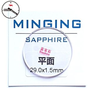 SL-150 1.5mm Sapphire Cyrstal Horloge Glas 23mm 23.5mm 24mm 24.5mm 25mm 25.5mm Sapphire horloge Glas voor Dame Horloge