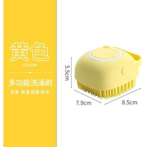 Siliconen Bad Borstel Bad Sub Bottelen Terug Bad Borstel Zachte Haar Massage Bad Scrub Borstel Silicon Bad Body Brush Bad borstel