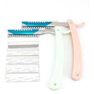 Wenkbrauw Trimmer Met 3/5 Verwisselbare Bladen, Wenkbrauw Razor Gebruik Voor Facial Schoonheid Vrouw &amp; Makeup Tools