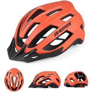 Adult Fietshelm Lichtgewicht Verstelbare Helm Mountain Racefiets Helm Met Afneembare Zonneklep Quick-Release Unisex