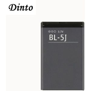 Dinto 1pc 1320mAh BL-5J BL5J BL 5J Telefoon Batterij voor Nokia 5230 5233 5800 3020 XpressMusic N900 C3 lumia 520 525 530 5900