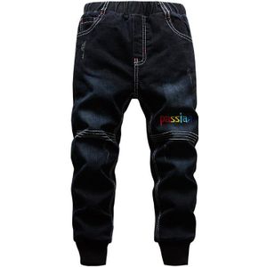 Mode Peuter Jongen Jeans Winter Wol Warm Denim Broek Tiener Wassen Blauw Jeans Jongens Kleding 6 Jaar Fluwelen broek