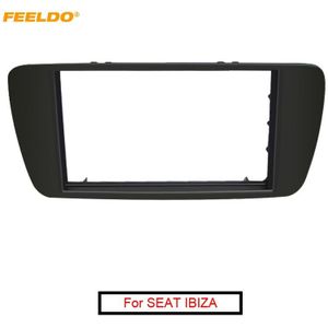 Feeldo 1 Pc Auto 2DIN Inbouwen Cd Dvd Radio Fascia Frame Voor Seat Ibiza Stereo Dash Gezicht Plaat Frame Panel mount Kit # AM5227
