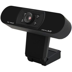 1080P USB2.0 Web Camera Hd Camera Web Cam Mic Clip-On Voor Computer Laptop Web Camera 360 Graden usb Biuro Domowe