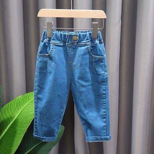 Casual Baby Jongens Jongens Jeans Lange Broek Herfst Kinderen Kids Zuigelingen Kleren Broek Broek S11194