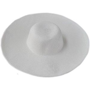LNPBD vrouwen witte hoed zomer zwart oversized sunbonnet strand cap vrouwen strawhat zonnehoed zomer hoed