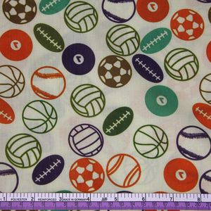 50*145Cm Sport Gedrukt Polyester Katoen Stof Diy Tissue Kids Beddengoed Thuis Textiel Naaien Pop Handtas Diy Decor ,c799
