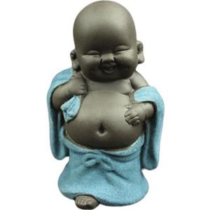 Keramische Maitreya Boeddha Standbeeld Maitreya Boeddha Thee Huisdier Theehuis Ornamenten Keramische Home Decor Sculptuur Planten Decoratie