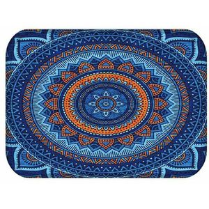 Hongbo Bohemen Anti-Slip Deur Mat Verf Bloem Keuken Tapijten Slaapkamer Tapijten Decoratieve Trap Matten Home Decor Ambachten