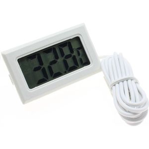 Elektronische Digitale Thermometer Mini 1M Probe Black Lcd Thermometer Badkamer Water Temperatuur Koelkast Vriezer Cooler