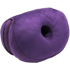 Ademend Dikker Zitkussen Orthopedische Spons Latex Seat Massage Stoel Dual Vouwen Kussen Pad Vloer Pluche Zitten Mat