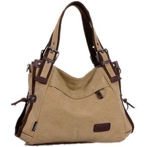 Lebolong Canvas Messenger Bag vrouwen Handtassen Beroemde Vintage Tas Retro Vintage Messenger Bag Trendy Schoudertassen