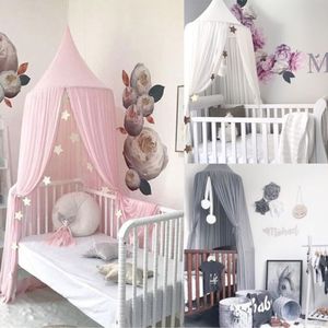 Kids Netting Bedcover Baby Jongen Meisje Bed Gordijnen Luxe Luifel Cover Klamboe Gordijn Beddengoed Koepel Tent Room Decor