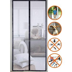 Zomer Anti Mosquito Insect Fly Bug Gordijnen Magnetische Netto Mesh Automatische Sluiting Deur Screen Keuken Gordijn