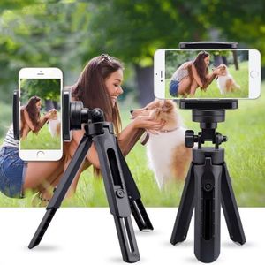 Mini Statief Met Telefoon Clip Houder 6 Inch Voor Iphone/Xiaomi/Huawei Video Statief Handvat Grip voor Telefoon Live TXTB1