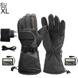 Elektrische Verwarmde Handschoenen Warm Verwarming Wanten Usb Oplaadbare Handschoenen Voor Mannen Vrouwen Rijden Skiën 7.4V 2600 Mah