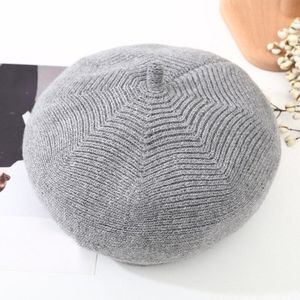 Winter Warm Solid Baret Vrouwen Vilt Wol Franse Lolita Baretten Caps Voor Vrouwen Meisje Unisex Lente Outdoor Mooie