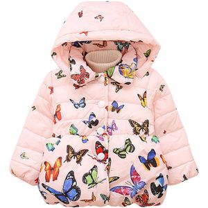 Roze Winter Jas Parka Voor Meisjes Winter Down Jas Meisjes Jassen Kinderkleding Dikke Sneeuw Wear Kid Bovenkleding kleding