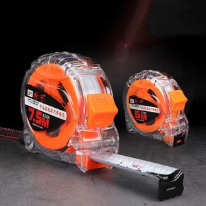 -Bestendig En Slijtvaste Transparante 3-10 M Stalen Meetlint Metalen Meetlint Waterdichte Tape meet Meter