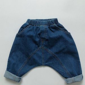 Baby Jongens Meisjes Casual Cowboy Broek Kinderen Effen Kleur Denim Broek Herfst Winter Koreaanse Stijl Kinderen Denim Pp Broek