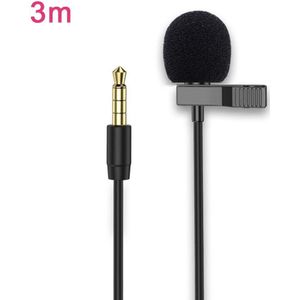 1.5M/3M/6M 3.5Mm Mini Draagbare Microfoon Condensator Clip-On Revers Mic Bedrade microfoon Type C Voor Telefoon Voor Laptop