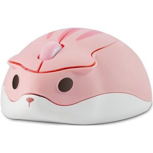 2.4G Bluetooth Muis 3D Mini Hamster Leuke Muis Roze USB Optische Computer Mause 1600 DPI Game Ergonomische Muizen voor Laptop Kid