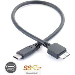 Usb 3.1 Type-C USB-C Naar Usb 3.0 Micro B Kabel Connector Voor Macbook, Macbook Pro, macbook Air Externe Harde Schijf
