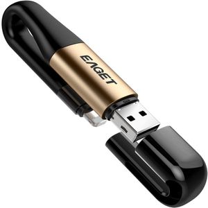 Eaget I90 Telefoon Computer Dual Purpose U-Disk Usb 3.0 Flash Drive Flash Disk Memory Usb Stick Pen Drive voor Iphone