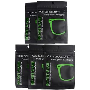 1 Stks/pak Nano Anti-Fog Glazen Doek Herbruikbare Glazen Doekjes Lens Doek Defogger Brillen Veeg Bevochtigd Vegen