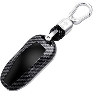 Auto Styling Abs Autosleutel Portemonnee Smart Pocket Voor Tesla Model S Sleutelhanger Auto Remote Keyfob Cover Case Sleutelhanger huishoudster