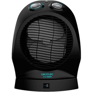 Draagbare Ventilator Kachel Cecotec Klaar Warm 9750 Draaien Kracht 2400W Zwart